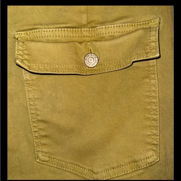 Judy Blue Olive Green Jean Sz 14W - Picture 6 of 8